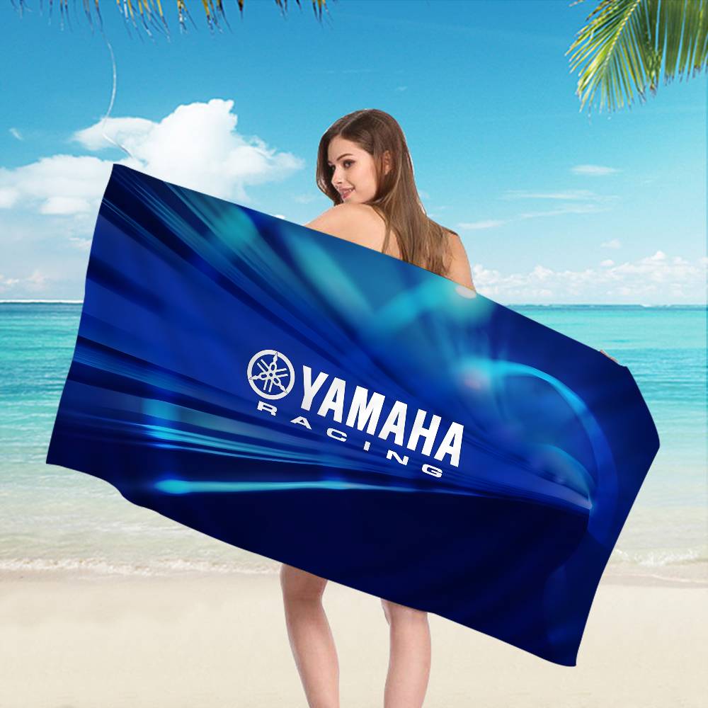 Microfiber Car Drying Towel Super Absorbent - Y-YAMAHA Motorcycle Sign Racing Car Microfiber