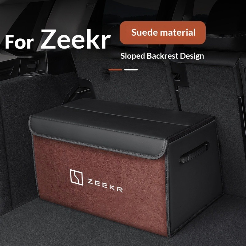 Car Trunk Organizer Foldable Storage Box - For Zeekr 001 009 7X 007GT
