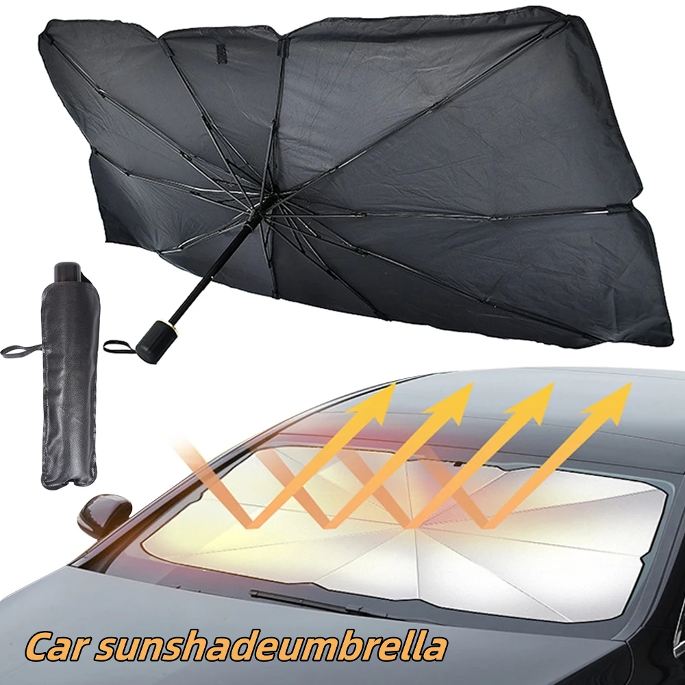 Car Windshield Sun Shade Umbre - đánh giá và giá Car Sunshade Windshield Umbrella Foldable