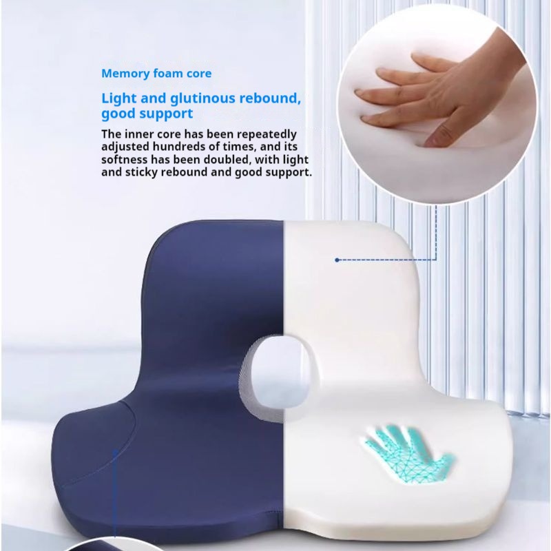 Car Main Driver Seat Booster S - đánh giá và giá Memory Foam Car Neck Pillow Lumbar Support