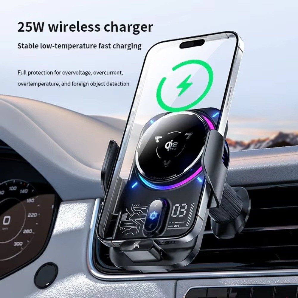 Magnetic Wireless Car Charger  - đánh giá và giá Wireless Car Charger Mount Fast Charging