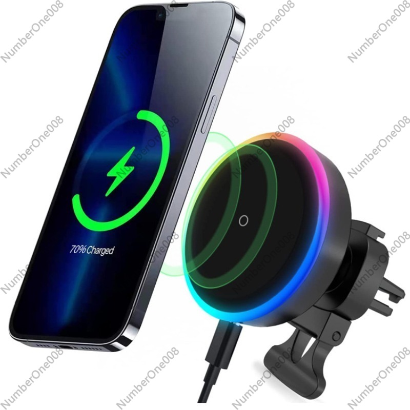Magnetic Wireless Car Charger  - đánh giá và giá Wireless Car Charger Mount Fast Charging