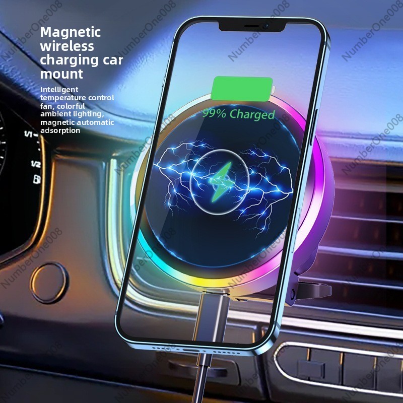 Magnetic Wireless Car Charger  - đánh giá và giá Wireless Car Charger Mount Fast Charging