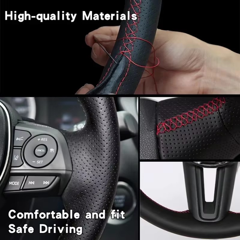 for Honda Accord Euro 2008-201 - đánh giá và giá Car Steering Wheel Cover Anti Slip Breathable