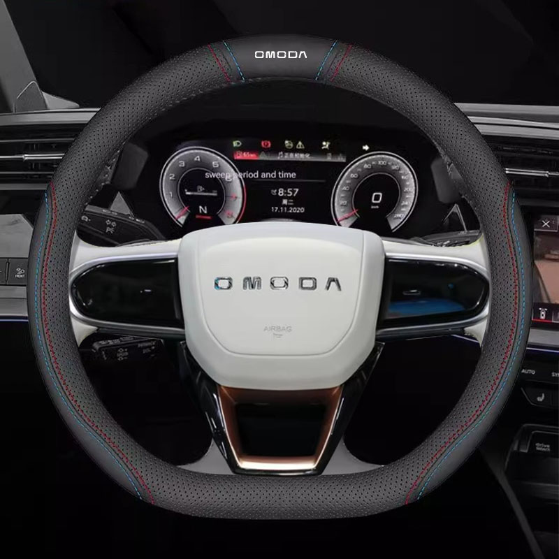 Car Leather Steering Wheel Cov - đánh giá và giá Car Steering Wheel Cover Anti Slip Breathable