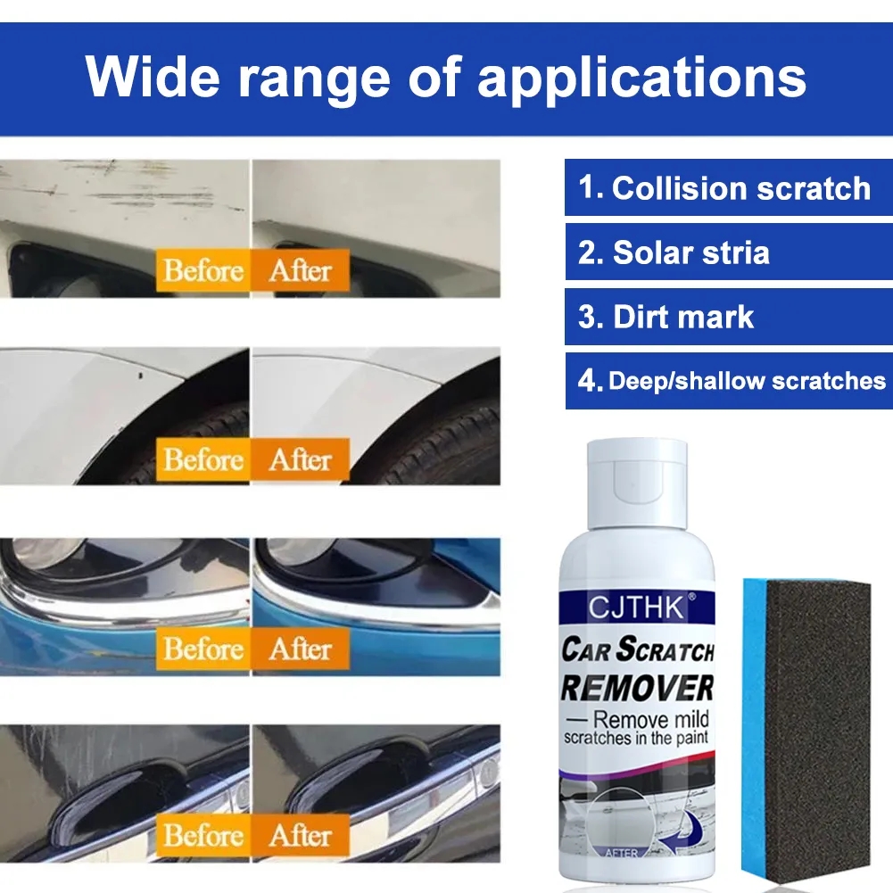 Car Scratch Remover Paint Care - đánh giá và giá Car Scratch Repair Polishing Wax Paste
