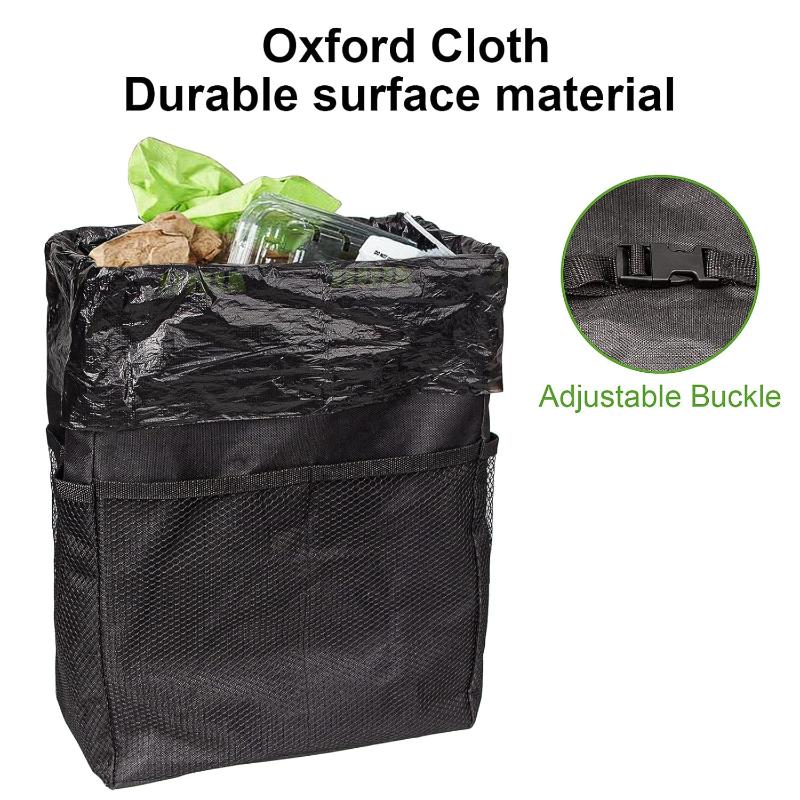 Car Trash Can No Drilling Requ - đánh giá và giá Waterproof Car Trash Can With Lid