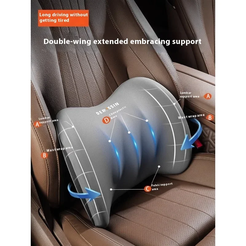 Memory Foam Car Seat Pillow Ca - đánh giá và giá Memory Foam Car Neck Pillow Lumbar Support