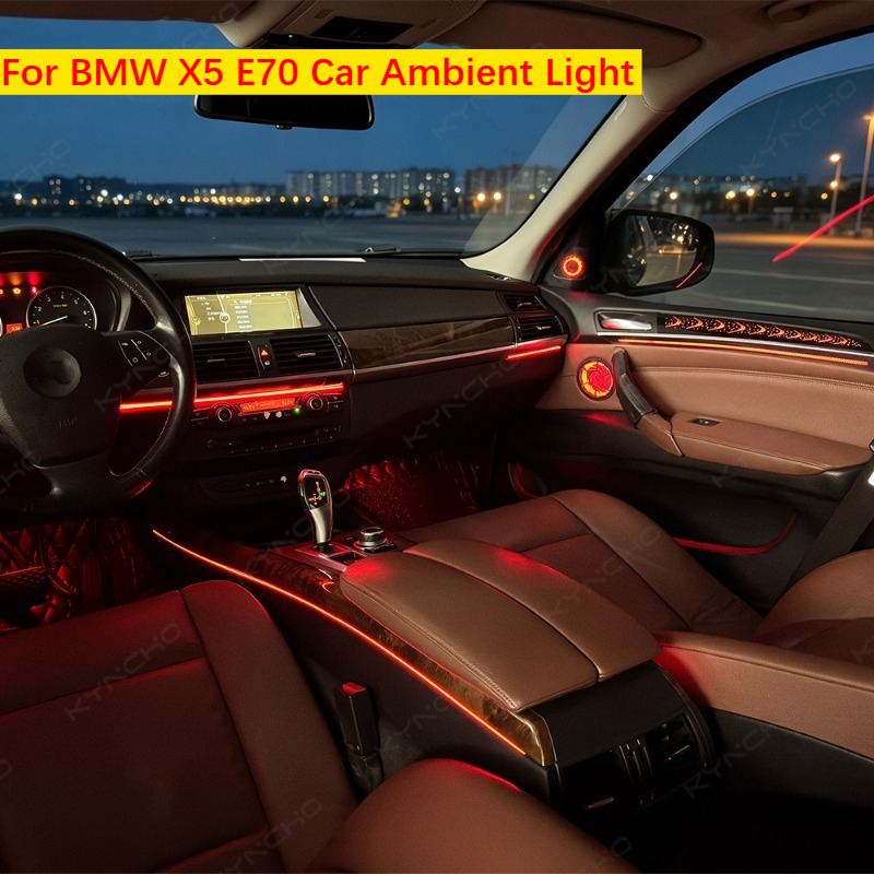 For BMW X5 E70 2006 2013 LED C - đánh giá và giá Led Ambient Interior Car Lights App Control