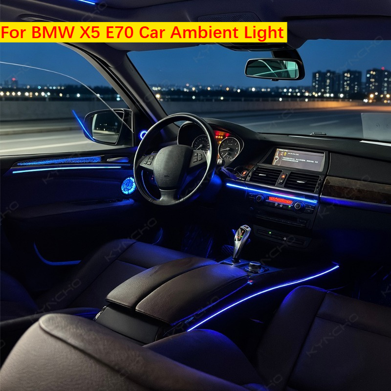 For BMW X5 E70 2006 2013 LED C - đánh giá và giá Led Ambient Interior Car Lights App Control