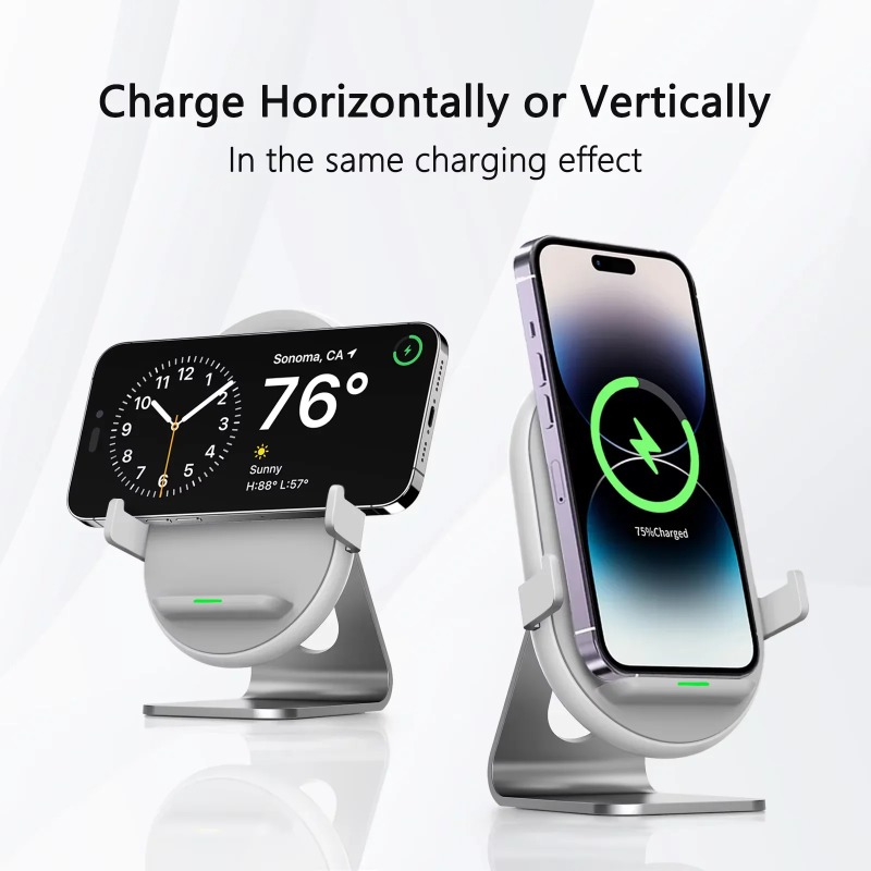 Wireless Car Charger Mount 15W - đánh giá và giá Wireless Car Charger Mount Fast Charging