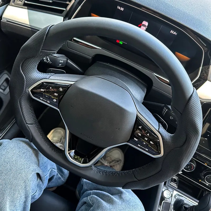 2PCS Universal Round Car Steer - đánh giá và giá Car Steering Wheel Cover Anti Slip Breathable