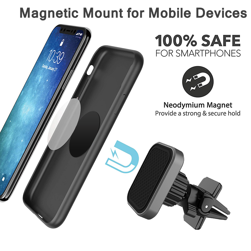 Multifunctional Universal Car  - đánh giá và giá Magnetic Phone Holder For Car Vent