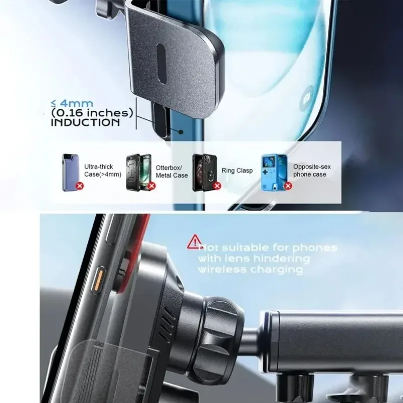 Wireless Car Charger Phone Hol - đánh giá và giá Wireless Car Charger Mount Fast Charging