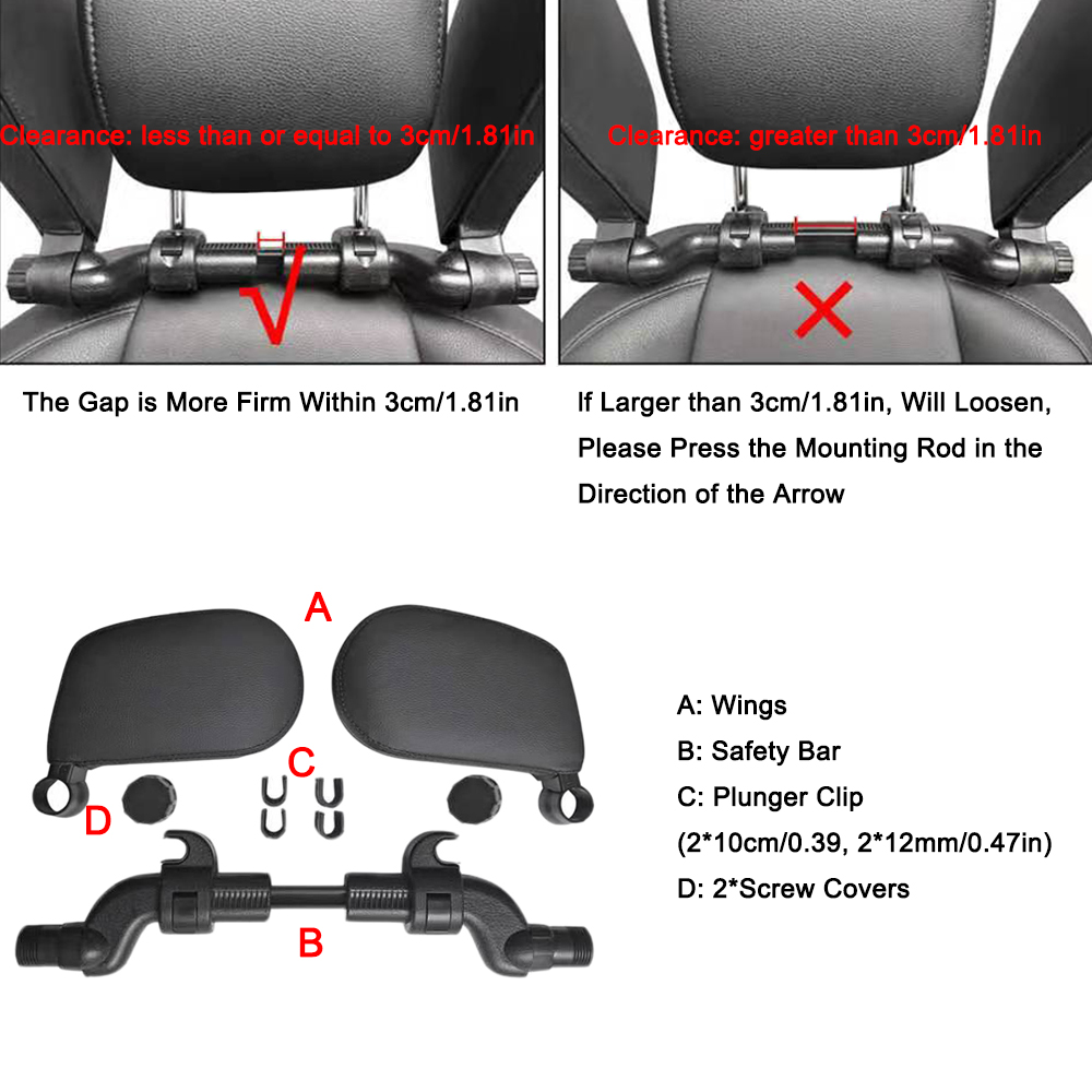 Car Neck Headrest Pillow Cushi - đánh giá và giá Memory Foam Car Neck Pillow Lumbar Support