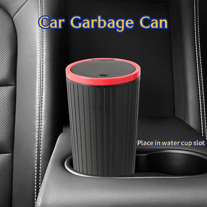 Car Trash Can Press Switch Typ - đánh giá và giá Waterproof Car Trash Can With Lid