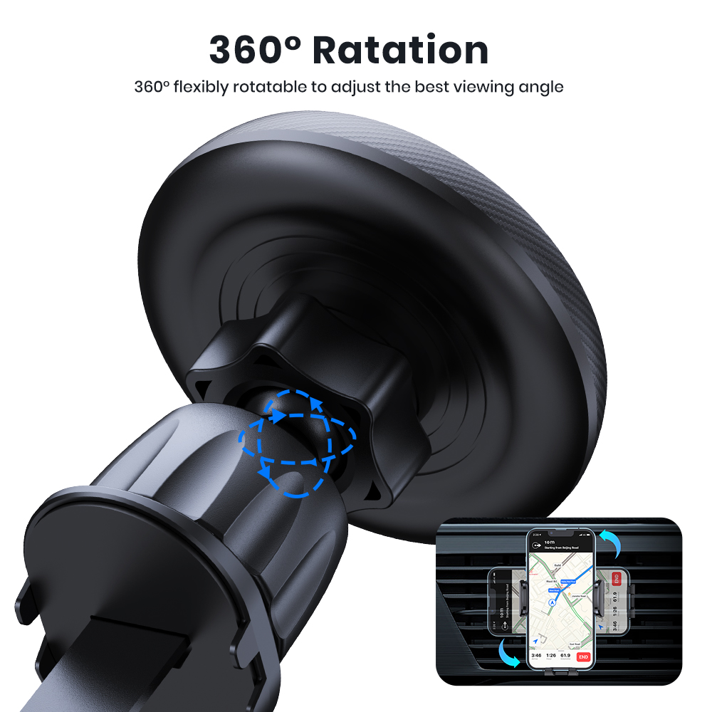 TOPK Magnetic Car Phone Holder - đánh giá và giá Magnetic Phone Holder For Car Vent