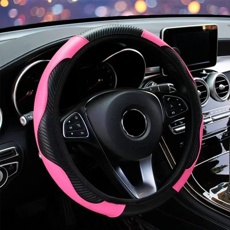 Anti-Slip Car Steering Wheel C - đánh giá và giá Car Steering Wheel Cover Anti Slip Breathable