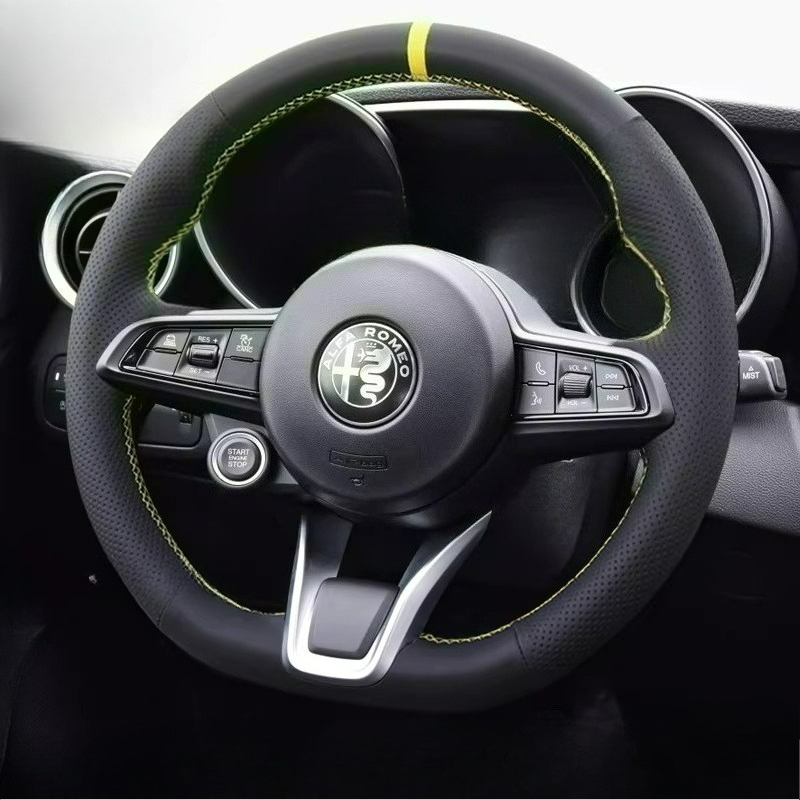Hand Stitched Renovation Non-S - đánh giá và giá Car Steering Wheel Cover Anti Slip Breathable