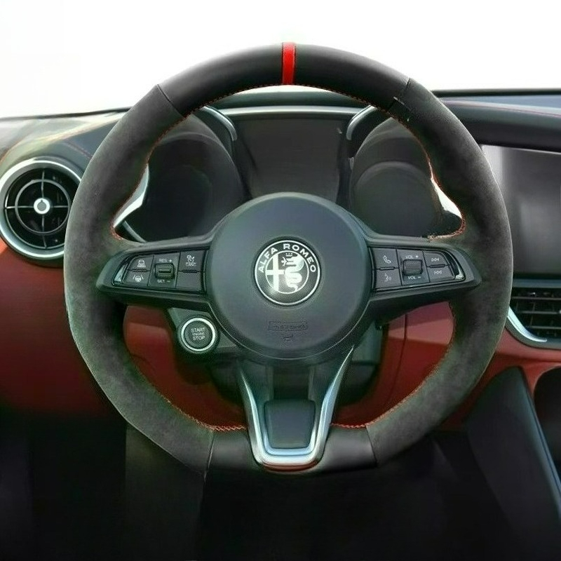 Hand Stitched Renovation Non-S - đánh giá và giá Car Steering Wheel Cover Anti Slip Breathable