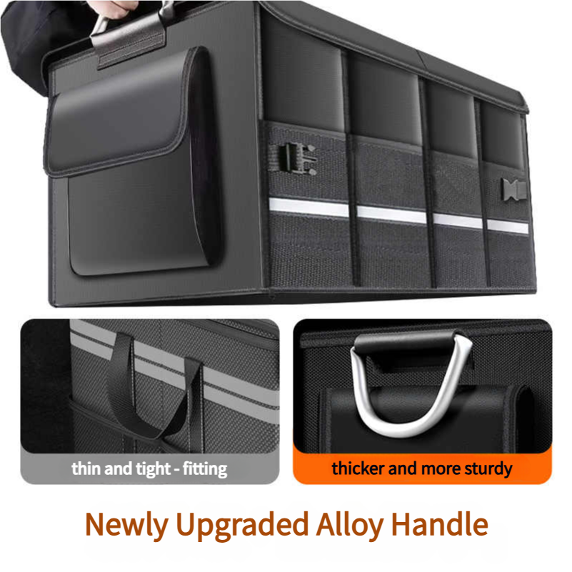 Heavy-Duty 72L Trunk Organizer - đánh giá và giá Car Trunk Organizer Foldable Storage Box