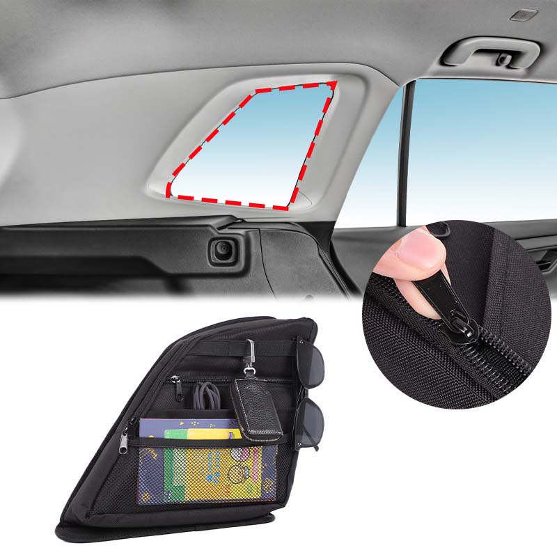 Rear Quarter Window Organizer  - đánh giá và giá Car Trunk Organizer Foldable Storage Box